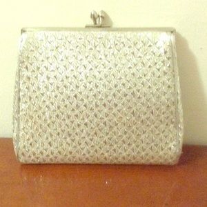 Silver Evening Clutch