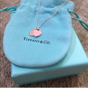 Authentic Tiffany and co heart necklace