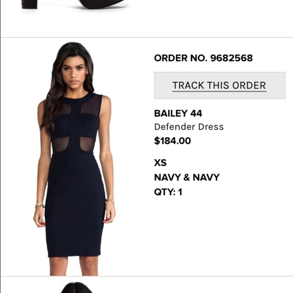 Bailey 44 Navy Dress