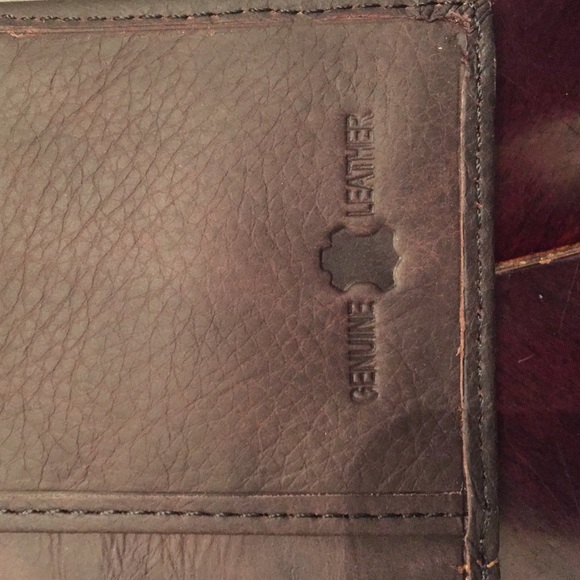 Wallet brown leather - Picture 4 of 4