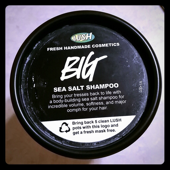 Lush BIG sea salt shampoo 11.4oz