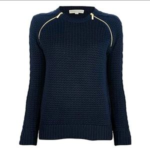 Michael kors navy blue sweater pullover