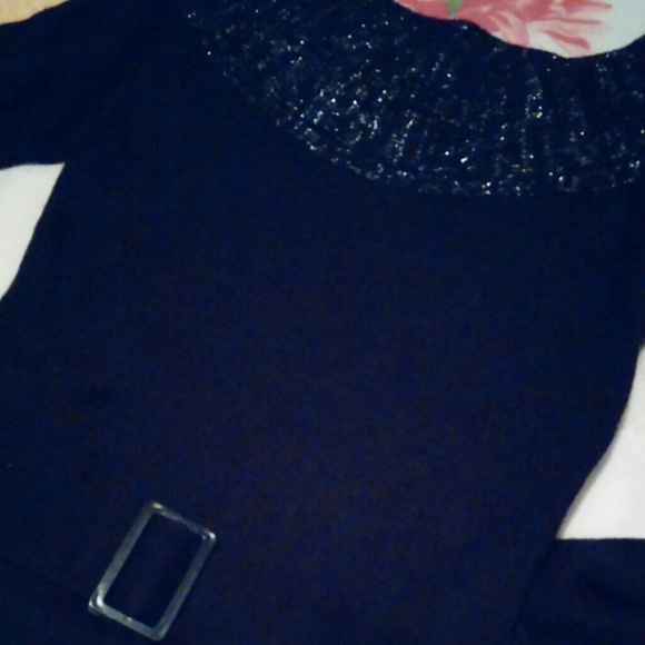 Cute black sweater dress