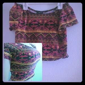 Half top shirt