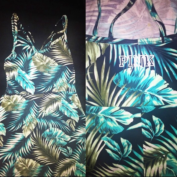 PINK Victoria Secret tropical dress 👗💟