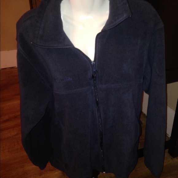 Navy Columbia zip jacket