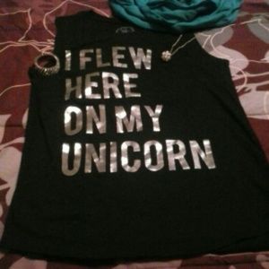 Super cute black tank top