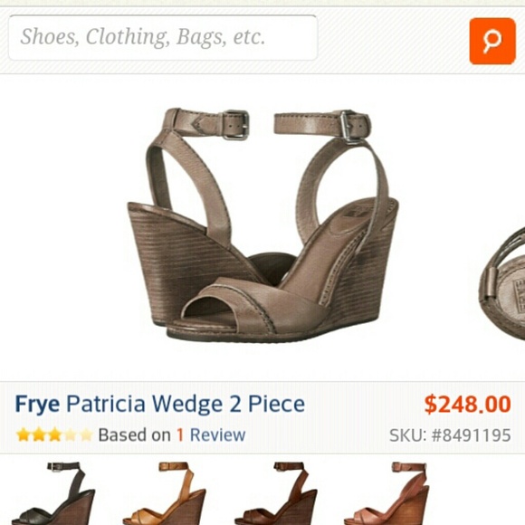Grey "Patricia" Wedges *EARLY BLACK FRIDAY SALE!!*