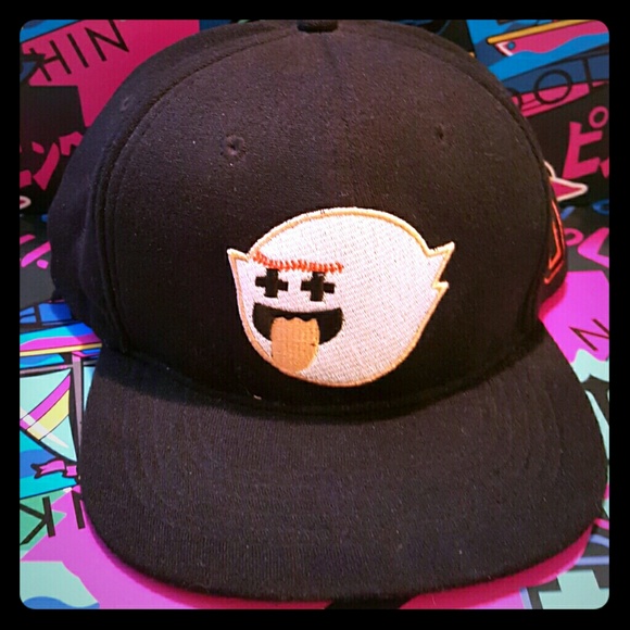 Boo ghost pink dolphin hat
