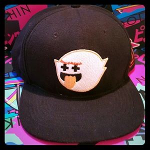 Boo ghost pink dolphin hat