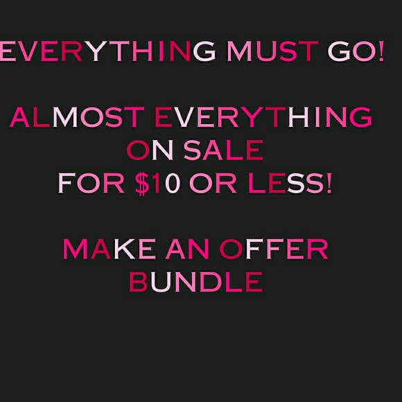 ✨EVERYTHING MUST GO!! MAKE AN OFFER!