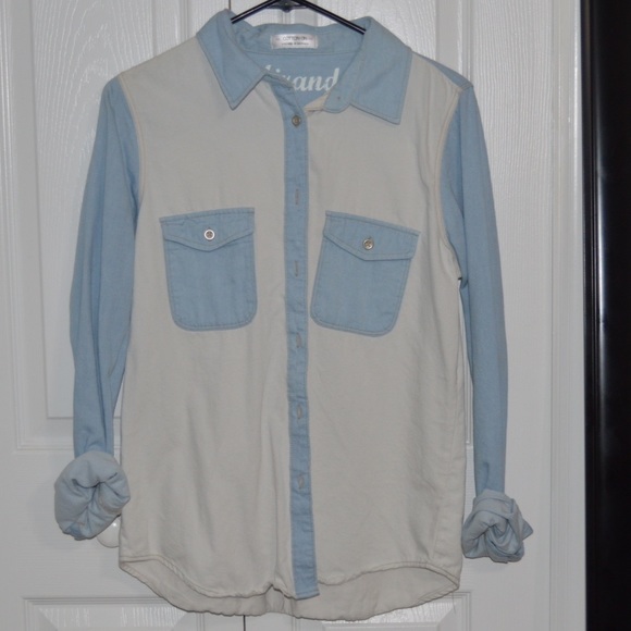 Small. Denim button up - Picture 1 of 1