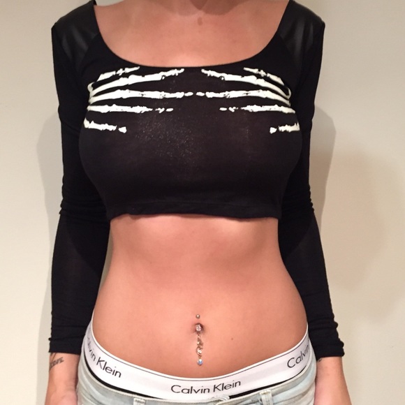 Nasty gal crop top