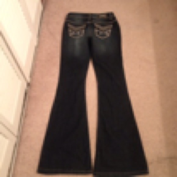 Size 0 dark flare jean