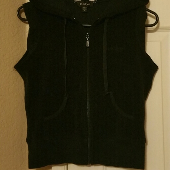 Traded!!! Bebe Sporty sleeveless sweater - Picture 2 of 3