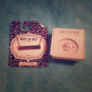 NEW necklace and Toe ring