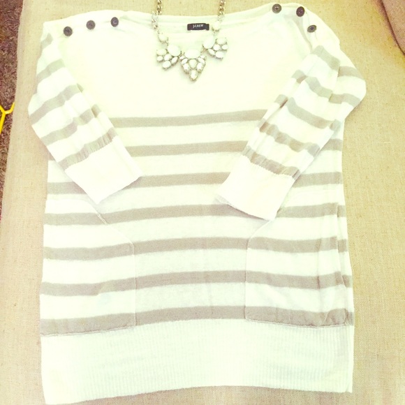J Crew linen shirt