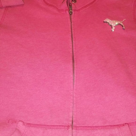 Victoria's Secret bling zip up