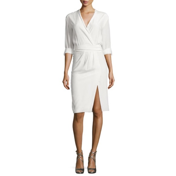 Alice + Olivia Tristan Wrap Dress