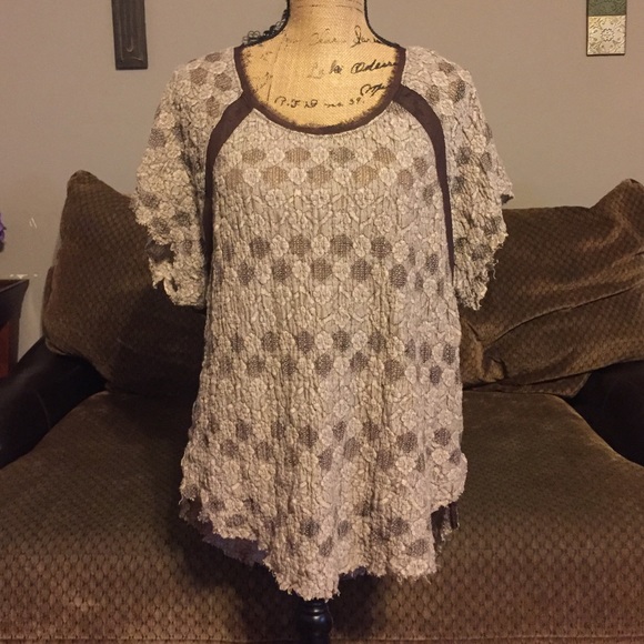 Free People Distressed Top