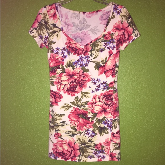Forever 21 Floral Bodycon dress