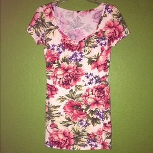 Forever 21 Floral Bodycon dress