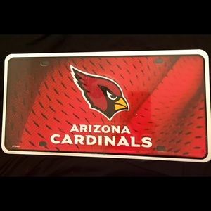 Arizona Cardinals License Plate