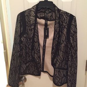 Black Lace Blazer