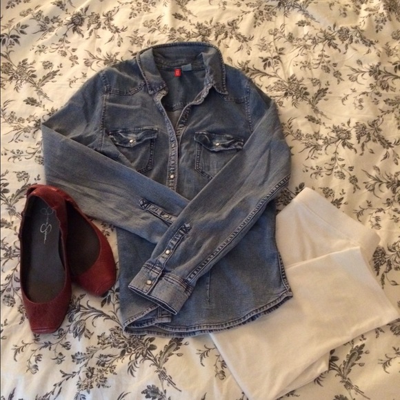 H&M Denim shirt
