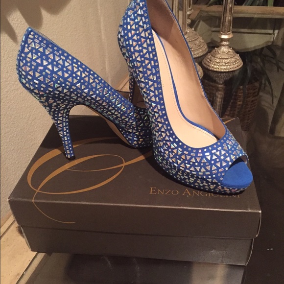 Enzo Angiolini open toe high heel - Picture 1 of 4