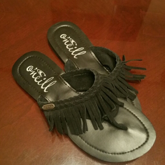 O'Neill fringe  sandles