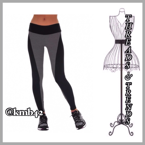 Threads & Trends Pants - Color Block Yoga Pants