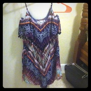 🚫SOLD🚫Cute Pom Pom romper!!!