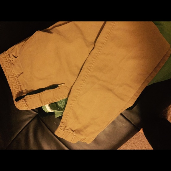 Khaki Joggers