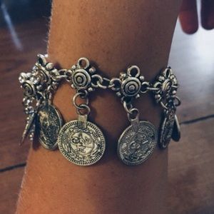 Bobo coin bracelet