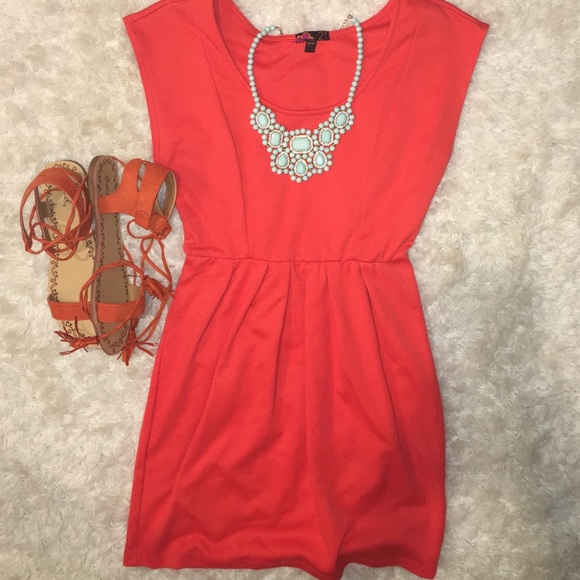 Orange dress