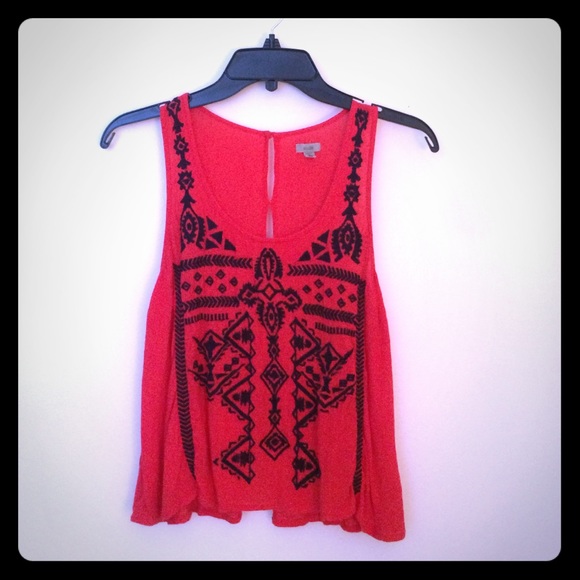 Urban Outfitters Ecote Red Top Size XS