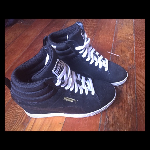 Puma wedge sneakers