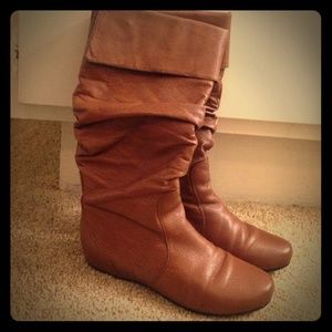 Steve Madden Cognac boots