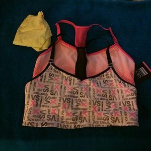 Two Large Brand New Victoria Secret Sport Bras