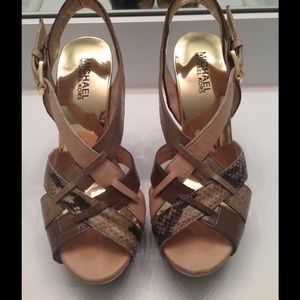Michael Kors Slingback Sandal/Pumps "Vintage" 5.5