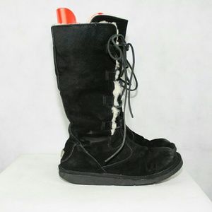 UGG WHITLEY TALL SUEDE LACE UP UGG UGG S/N 5122