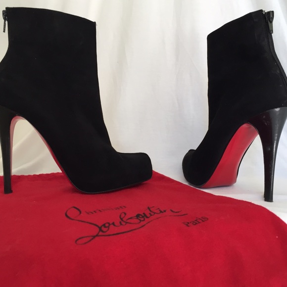 SOLD ON TRADESY ! Louboutin Ariella Tallon Boots 9 - Picture 2 of 4