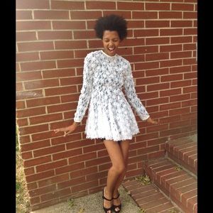 LaQuan Smith New York Petal Dress