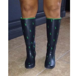Polo rain boots