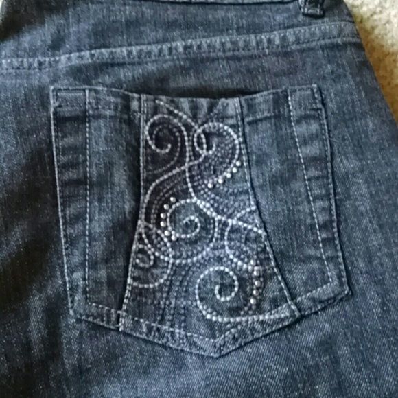 Faded Glory Dark Grey Jeans - Picture 2 of 2