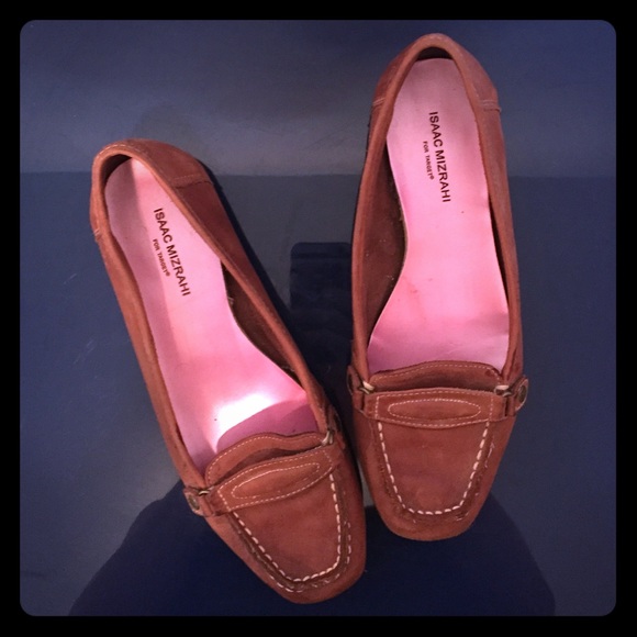 Isaac Mizrahi for Target Brown Leather Flats