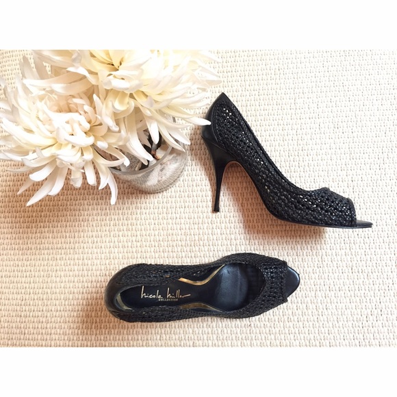 Nicole Miller heels . Size 8/38
