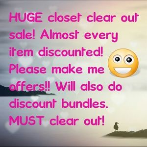 HUGE SALE!!!