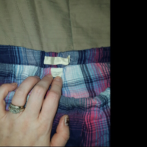 Vs plaid shorts
